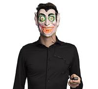 Boland - Masque LED, masque avec lumière, masque d'horreur pour carnaval, accessoire pour costumes de fêtes costumées, masque d'Halloween