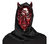 Boland - Masque miroir avec cagoule, masque d'horreur pour carnaval, accessoire pour costumes de carnaval, masque d'Halloween