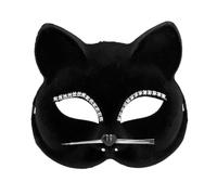 Boland - Masque oculaire chat, masque animalier, masque pour déguisements, carnaval, fête à thème et Halloween
