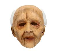 Boland - Masque pour adultes en latex pour la naphtaline et le carnaval, grand-mère et grand-père, accessoire pour les costumes de la fête à thème