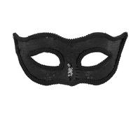 Boland - Masque vénitien pour les yeux avec paillettes, masque pour les déguisements, le carnaval, les fêtes à thème et Halloween