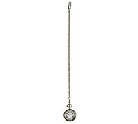 Boland - Montre de Poche Steampunk Steamclock, 6,5 × 5 cm | Montre décorative sans fonction pour costume, Carnaval, cosplay et soirée à thème, pirate