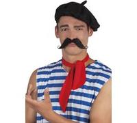 Boland moustache hommes français noir Zwart G