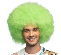 Boland - Neon pruik voor volwassenen voor themafeesten of carnaval, accessoire v