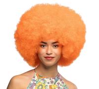 Boland - Neon pruik voor volwassenen voor themafeesten of carnaval, accessoire v