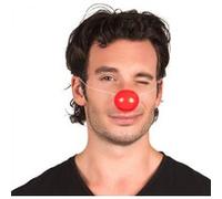 Boland Nez de clown 55522 en plastique rouge - 24 pièces