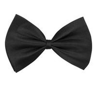 Boland nœud papillon Basic homme 10 cm noir Zwart
