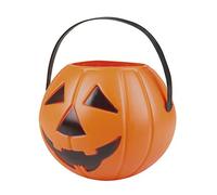 Boland - Panier citrouille Halloween pour chasse aux bonbons, orange 14x16 cm Arancione
