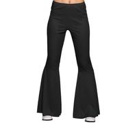 pantalon danse stretch noir pattes d'eph femme - boland 01520 Noir G