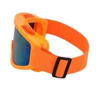 Boland party skibril neon oranje