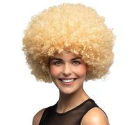 Boland - Perruque bouclée pour adultes, Coiffure courte en cheveux synthétiques, Perruque pour carnaval, Halloween et JGA, Accessoires pour Costumes de Carnaval