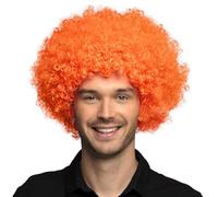 Boland - Perruque bouclée pour adultes, Coiffure courte en cheveux synthétiques, Perruque pour le carnaval, Halloween et JGA, Accessoires pour les déguisements de carnaval