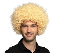 Boland - Perruque bouclée pour adultes, Coiffure courte en cheveux synthétiques, Perruque pour le carnaval, Halloween et JGA, Accessoires pour les déguisements de carnaval