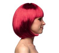 Boland - Perruque cabaret, mi-longue, bob avec franges, cheveux synthétiques, coiffure, fête à thème, carnaval, soirée déguisée, costume
