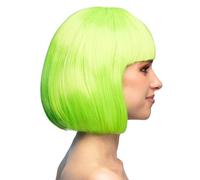 Boland - Perruque cabaret, mi-longue, bob avec franges, cheveux synthétiques, coiffure, fête à thème, carnaval, soirée déguisée, costume
