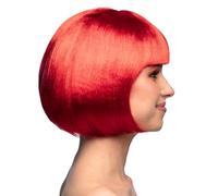 Boland - Perruque cabaret, mi-longue, bob avec franges, cheveux synthétiques, coiffure, fête à thème, carnaval, soirée déguisée, costume