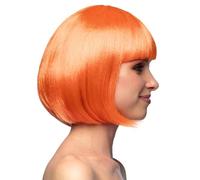 Boland - Perruque cabaret, mi-longue, bob avec franges, cheveux synthétiques, coiffure, fête à thème, carnaval, soirée déguisée, costume
