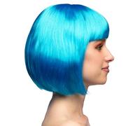 Boland - Perruque cabaret, mi-longue, bob avec franges, cheveux synthétiques, coiffure, fête à thème, carnaval, soirée déguisée, costume