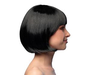 Boland - Perruque cabaret, mi-longue, bob avec franges, cheveux synthétiques, coiffure, fête à thème, carnaval, soirée déguisée, costume