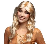 Boland Perruque Chique cheveux synthétiques longs et lisses avec frange