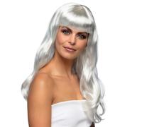 Boland - Perruque Chique, Cheveux Longs | Perruque synthétique avec frange pour Carnaval et soirée à thème