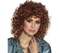 Boland Perruque Club pour adultes, cheveux artificiels bouclés – Carnaval/Halloween