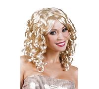 Boland - Perruque Cocktail pour adultes, cheveux artificiels bouclés, coiffure pour costumes, carnaval, fête à thème, Halloween ou JGA