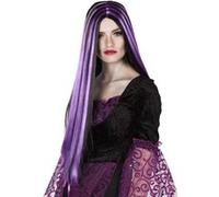 Boland perruque Sorcière Iona dames synthétique noir/violet violette G