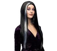 Boland - Perruque sorcière pour adultes, perruque femme pour Halloween ou carnaval, coiffure pour costume de sorcière, accessoires pour costumes