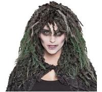 Boland perruque Swamp Zombie ladies polyester noir Zwart G