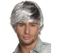 Boland perruque Tyler hommes gris Gris G