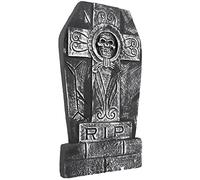 Boland - Pierre tombale avec tête de mort RIP, 50 x 27 cm