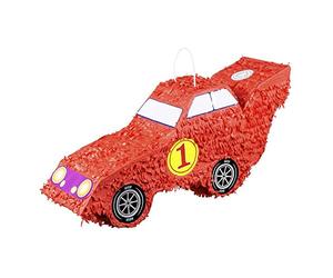 Boland - Piñata Voiture de course | Décoration et jeu de fête, anniversaire, voitures