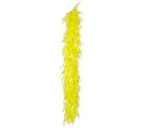Boland plumes de boa 180 cm jaune néon 50g Geel