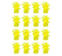 Boland Poids de ballon fluo avec film métallique, 16 pièces, 150 g, lest de ballon pour ballons et ballons à l'hélium, décoration de fête