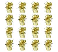 Boland - Poids pour Ballons avec Feuille Métallique, 16 Pièces, 160-180 g, pour Ballons de Baudruche et à l'Hélium, Or