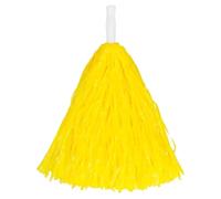 Boland - Pompon de Cheerleader Jaune Vif 34 cm, Poignée Incluse, Pour Enfants et Adolescentes, Sports, Accessoires de Déguisement