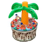 Boland - Récipient à boisson gonflable en forme de palmier, 62 cm | Décorations et glacières pour fêtes au bord de la piscine et à la plage, jouets aquatiques