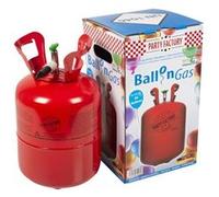 Boland réservoir d'hélium acier rouge 30 ballons de latex Rood G