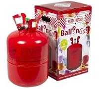 Boland réservoir d'hélium acier rouge 50 ballons de latex Rouge G