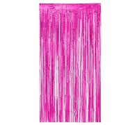 Boland - Rideau métallique, 200 x 100 cm, décoration de fête pour le Nouvel An, mariage ou anniversaire, décoration, rideau de guirlandes
