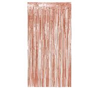 Boland - Rideau métallique, 200 x 100 cm, décoration de fête pour le Nouvel An, mariage ou anniversaire, décoration, rideau de guirlandes