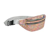 Boland - Sac banane holographique, rétro, accessoire pour costume de carnaval, sac banane, accessoire de festival, carnaval, fête à thème