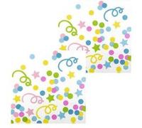 Boland serviettes confetti 33 x 33 cm papier 12 pièces Multicolor