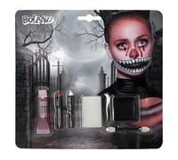 Boland - Set de maquillage pour enfants et adultes, set de maquillage multi-pièces pour la fête d'Halloween, idéal pour les costumes d'horreur