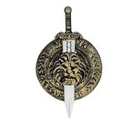 Boland - Set épée et bouclier, chevalier, prince, guerrier, accessoire de costume pour carnaval et fête à thème