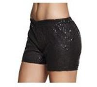 Boland St. Hotpants Paillettes noir Zwart