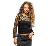 Boland - T-shirt en maille résille stretch pour femme