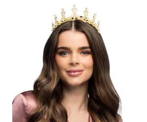 Boland - Tiara Reine, bandeau, couronne, diadème, princesse, accessoires pour mariage, JGA et carnaval