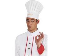 Boland Toque de chef 90647 blanc-jaune unisexe taille unique